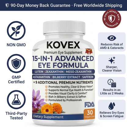 Kovex 15 in 1 Advanced Eye Formula