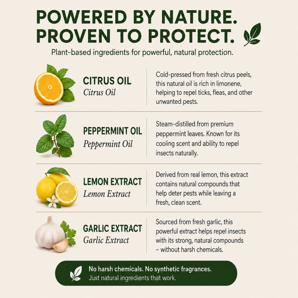 Herbal Tick Repellent Spray