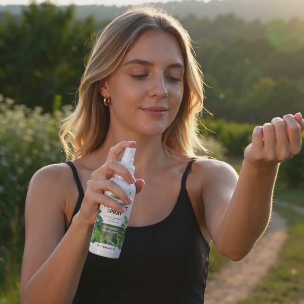 Herbal Tick Repellent Spray