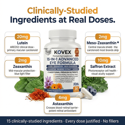Kovex 15 in 1 Advanced Eye Formula
